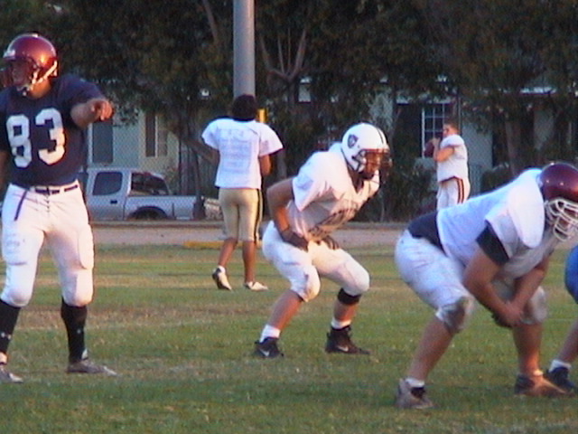Athletic position LB and DL Athletic position LB and DL